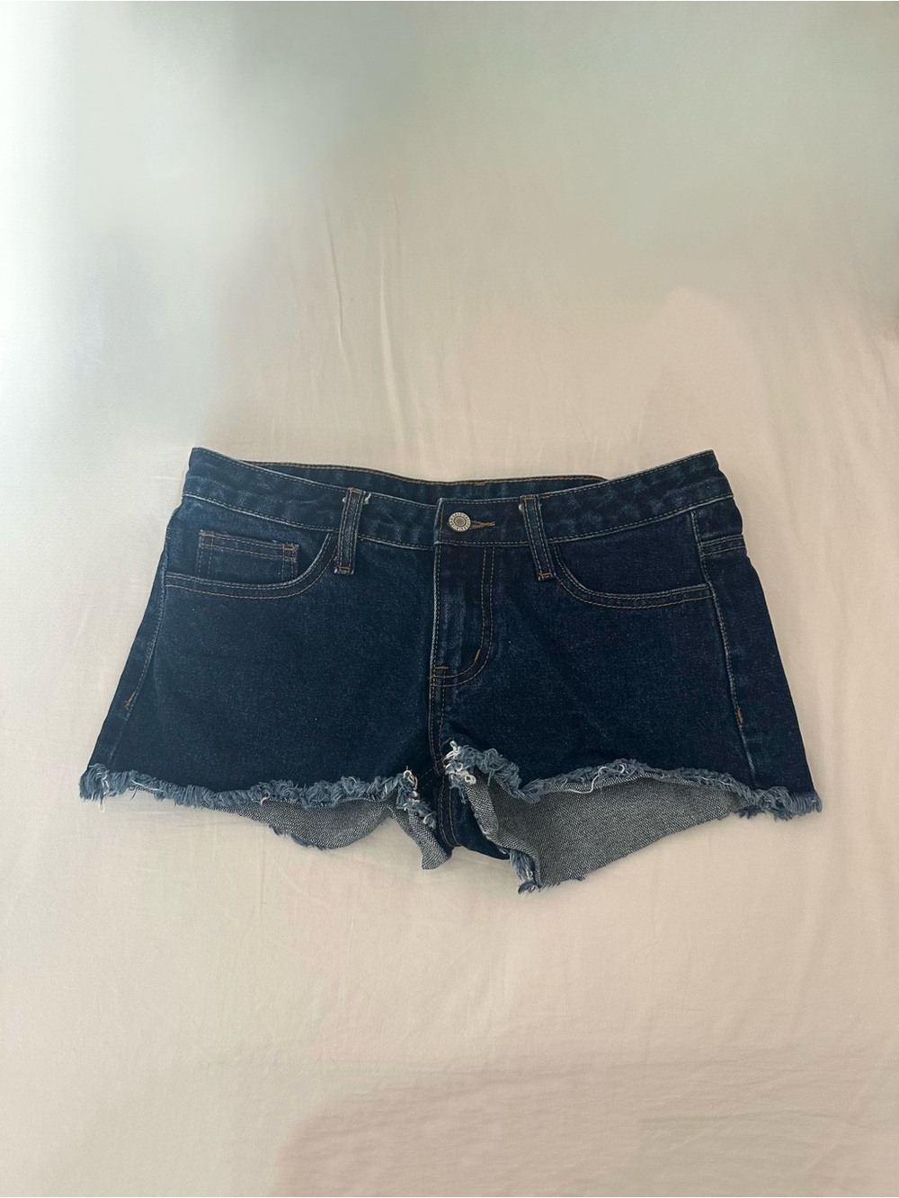 Brandy Melville John Galt Shanghai Low Rise Denim Shorts